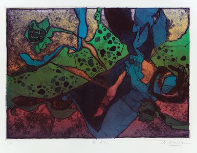 Bustan, 1975 (etching)