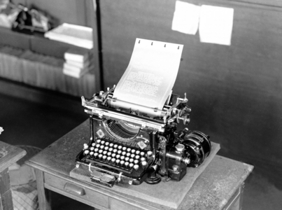 Oslo ca 1935 Modern typewriter …,1935 (photo)