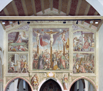 Scenes from the passion and crucifixion (fresco)