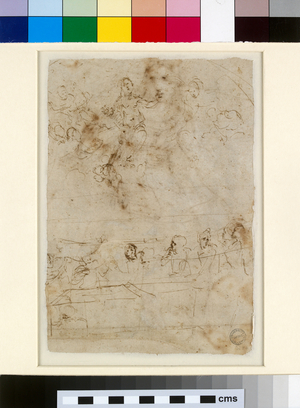 The Assumption of the Virgin, c.1510 (pen and brown ink on laid paper)