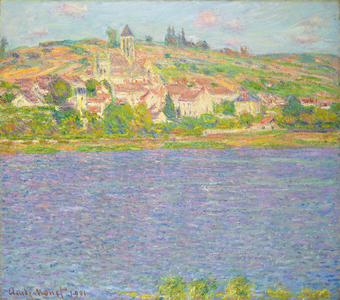 Vetheuil in the Sun; Vetheuil, effet de Soleil, 1901 (oil on canvas)