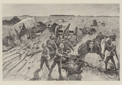 On Cronje's Heels (engraving)