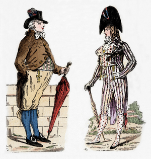 From left to right a bourgeois and an incredible gala dress in 1788 engraving from the book “Paris a travers les siecles” TomEvi, 1878