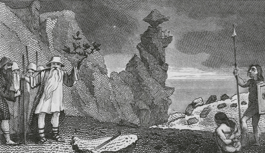 Druidical Rocking Stones (engraving)