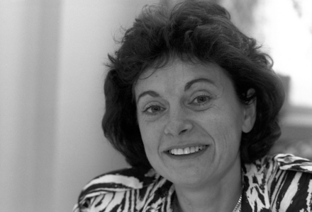 Sabine Richter, department head at the Ministry of Education of the GDR..., 1990 (photo)