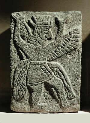 Orthostat with winged genie atlante ...