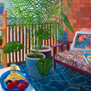 Might Could Should II, 2023 (oil on canvas)