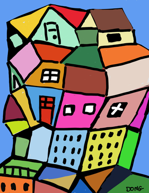 Housing crunch 4, 2007 (computer graphics)
