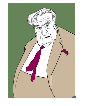 Ralph Vaughan Williams - caricature