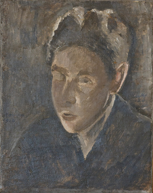 Self portrait, 1914 (oil on canvas)