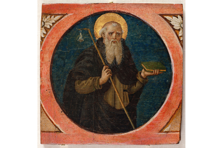 St. Anthony Abbot, c.1480-1490 (tempera on board)