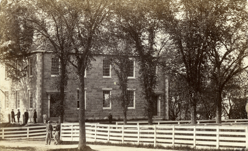 Stone Academy, 1864 (salt print)