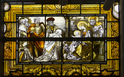 Oxford, Trinity College, James Powell & Sons, John William Brown (1842-1928), The Adoration Of The Magi, 1885