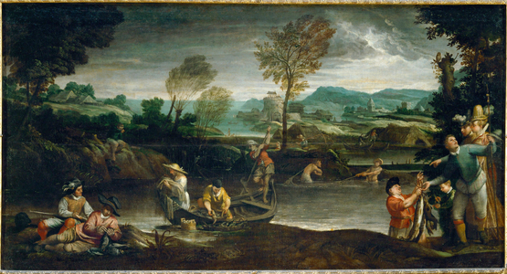 La peche - fishing, pendant to 40-08-05/41 ...