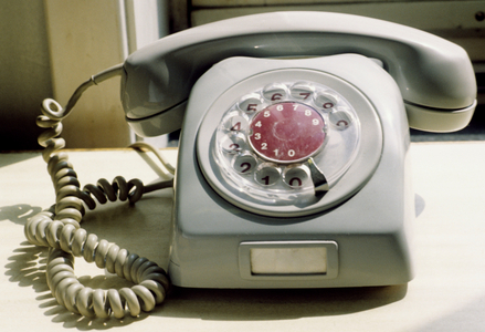 Oslo July 1981. Gray phone …, 1981 (photo)