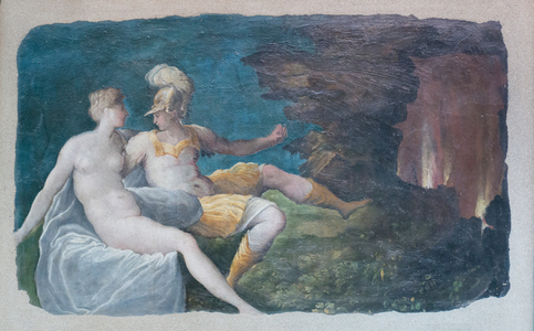 Venus and Mars, c.1566-68 (oil on plaster transferred to canvas)