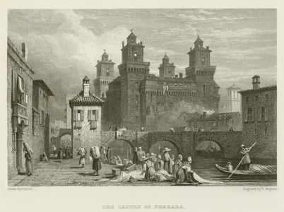 The Castle of Ferrara (engraving)