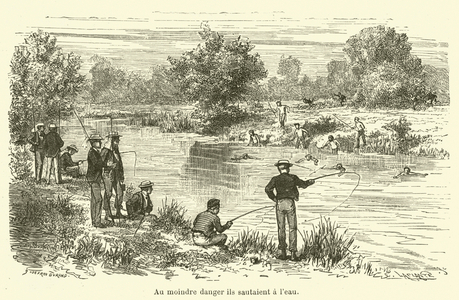 Illustration for Tom Brown's School Days (engraving)