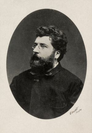 Portrait du compositeur Francais Georges Bizet (photo)