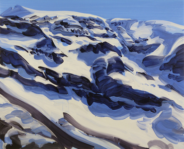 Leukerbad 31, 2014 (acrylic on canvas)