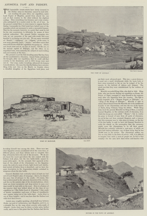 Abyssinia Past and Present (litho)
