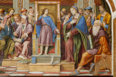 Jesus among the Doctors (fresco)