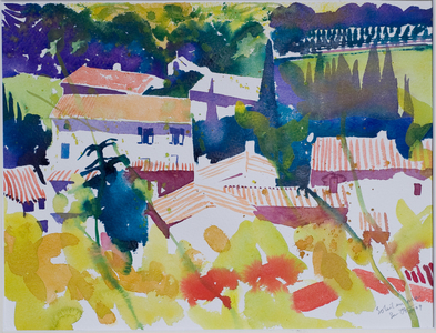 Soleil en Mai, 2009 (watercolour)