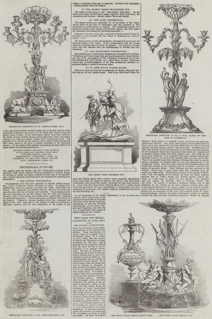 Trophies and Presentations (engraving)