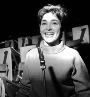 Rika Zarai during Rehearsals For Concert at Olympia December 05, 1962 (photo)