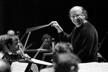 Gennadi Rozhdestvensky, 1993 (b/w photo)