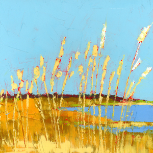 Wind, 2025, acrylic on wooden panel