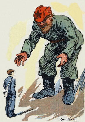 Anti-communist cartoon