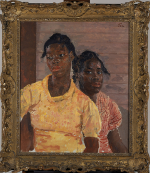 Two Jamaican Girls, 1937 (oil on canvas)