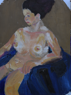 Nude woman