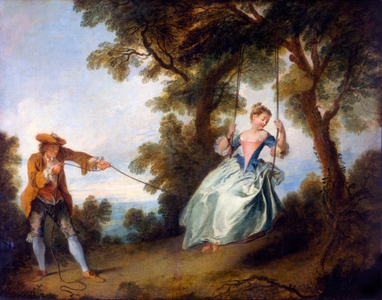 The Swing, 1730 (oil on canvas)
