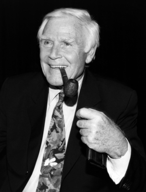 Joachim "Blacky" Fuchsberger with Peiffe, 1996 (photo)