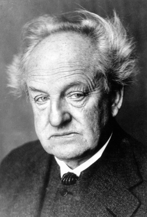 Gerthart Hauptmann, 1927 (b/w photo)