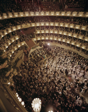 Opening waltz of the Vienna Opera Ball, Austria (photo)