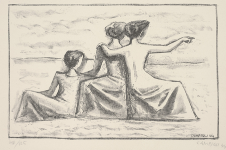 Le Magli dei Marinai, 1944 (ink on paper; litho)