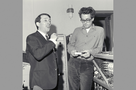 Michel Legrand and Raymond Moretti, 1966 (photo)