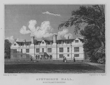 Apethorpe Hall, Northamptonshire (engraving)