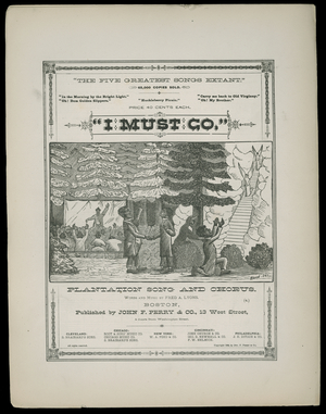 I Must Go., 1886 (print)