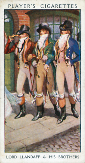 Lord Llandaff & his Brothers (colour litho)