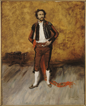 La toilette du toréro, 1880 (oil on wood)