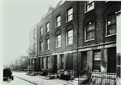 Corner Pin, 285-293 Saint John Street: by Meredith Street, London, 1930 (b/w photo)