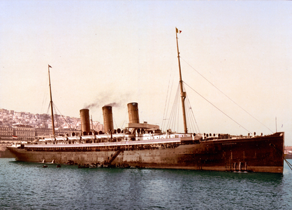 Steamship "Normannia", Algiers, Algeria, 1899.