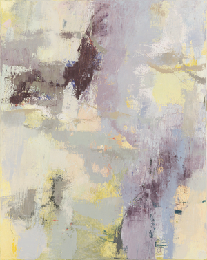 Abstract composition, Organic series, 2019, (mixed media - oil & acrylic on linen canvas)