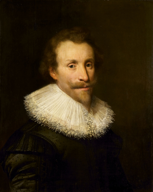 Portrait of a Man, c.1630 -1635 (oil on panel)