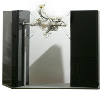 Project Number 2: The Web, 1989 (steel & plastic)