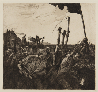 Uprising, 1899 (etching)